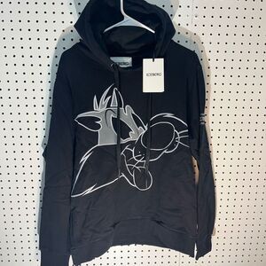 Iceberg Sylvester the cat print hoodie